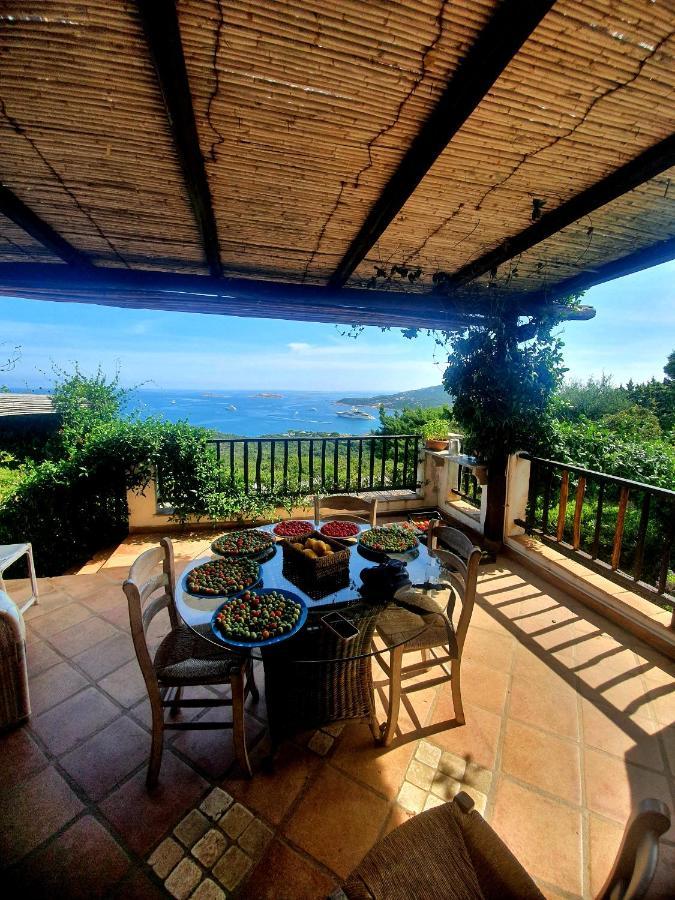 Sea view villa Pantogia Porto Cervo Exteriör bild